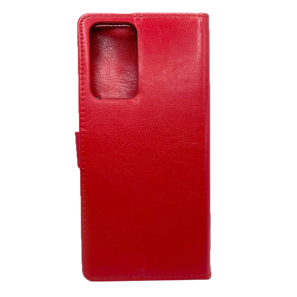 Книжка EcoCase для Xiaomi Note 11 Pro Plus 5G / Poco X4 NFC / 11i червона-1