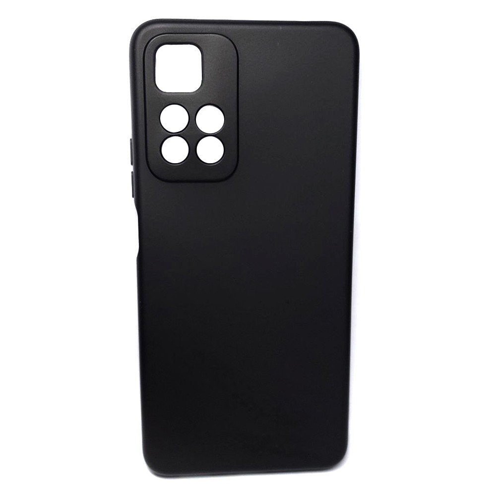Silicone Cover Full Camera without Logo (A) для Xiaomi Note 11 Pro Plus  (Black)-0