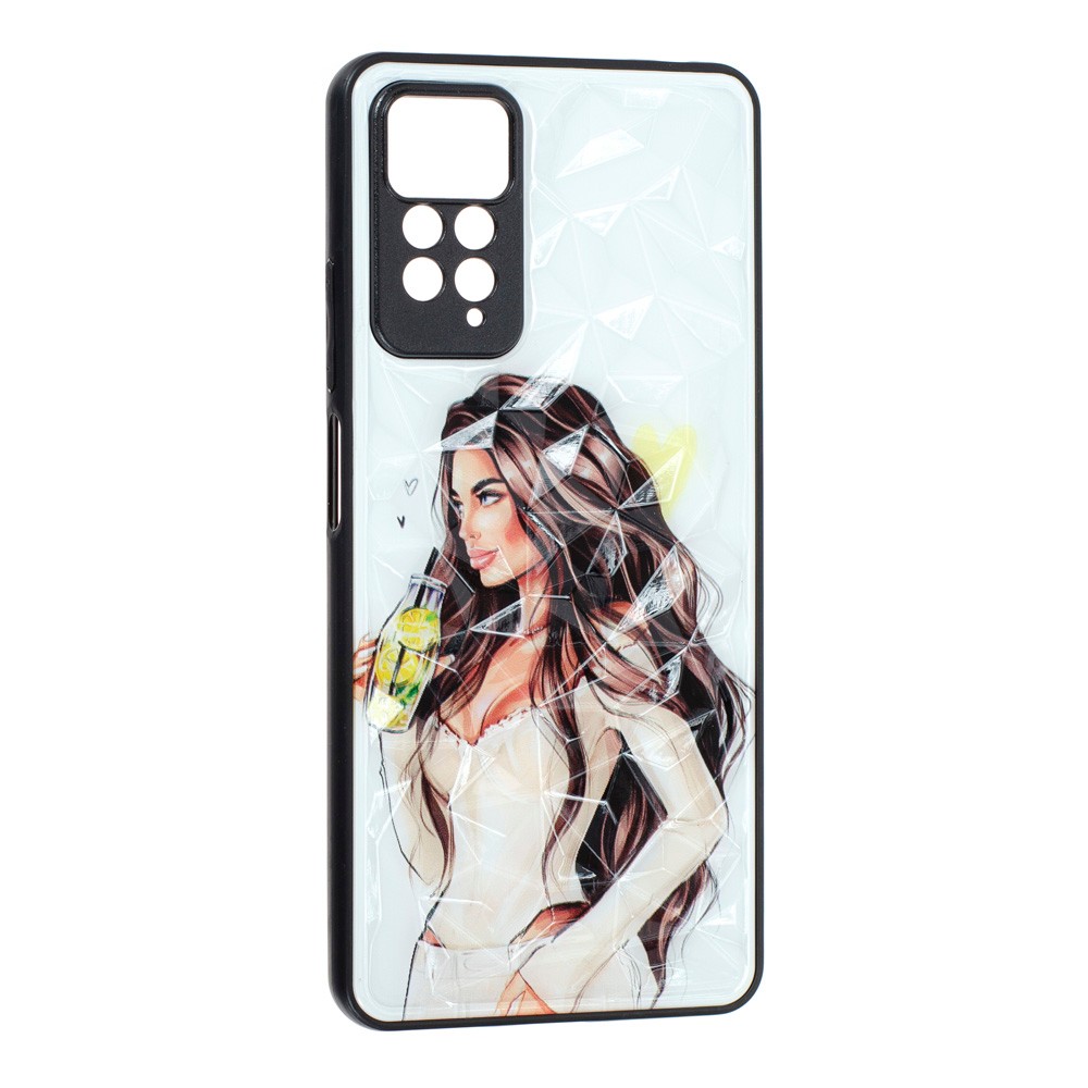 Накладка Ladies Camera для Xiaomi Redmi Note 11 Pro Plus Дівчина з лимонадом-0