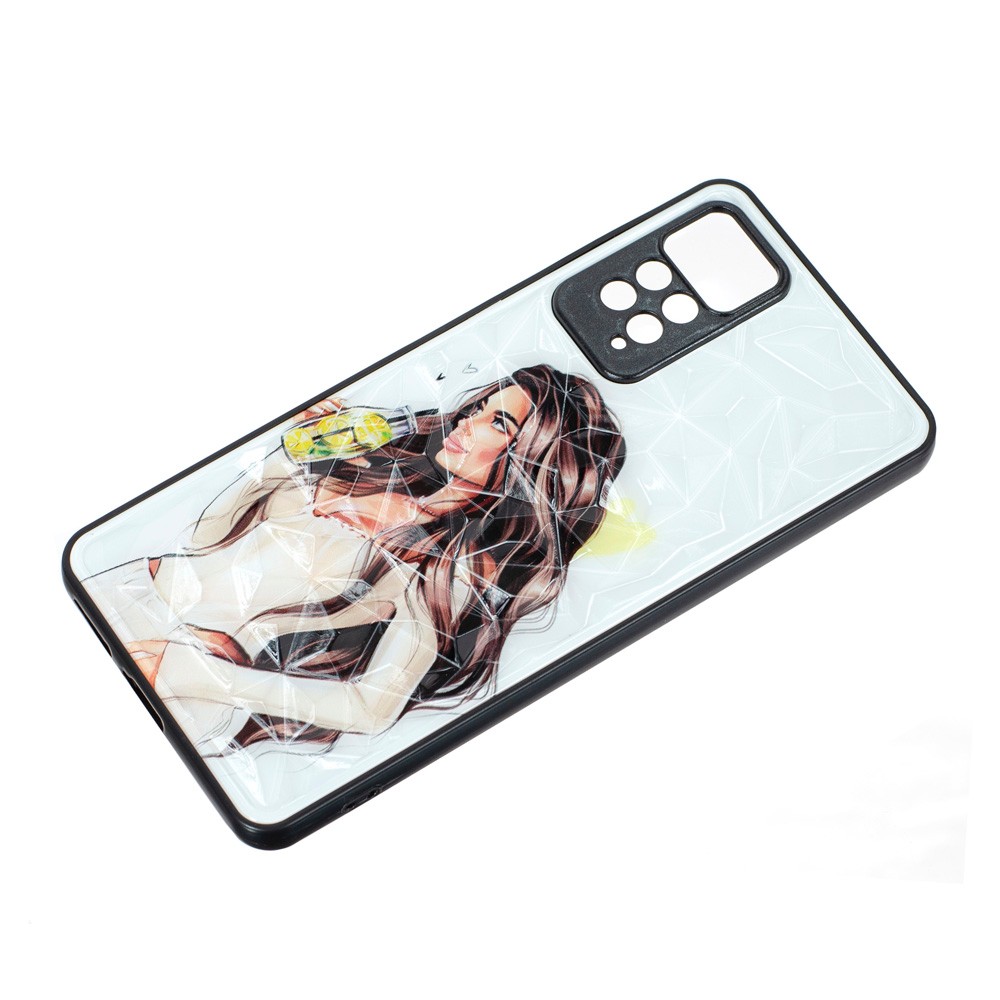 Накладка Ladies Camera для Xiaomi Redmi Note 11 Pro Plus Дівчина з лимонадом-1