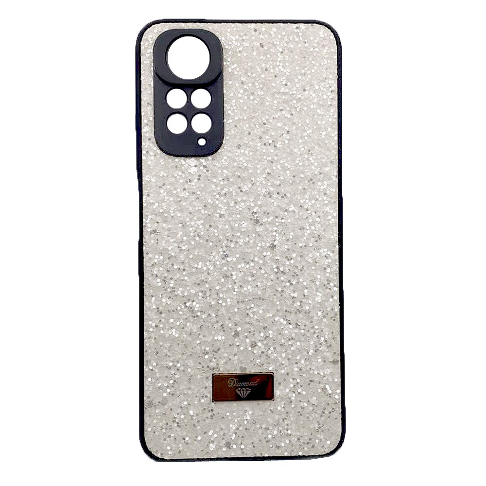 Накладка Bling Grainy Diamond Separate Camera для Xiaomi Redmi Note 11/Note 11s (Кремова)-0
