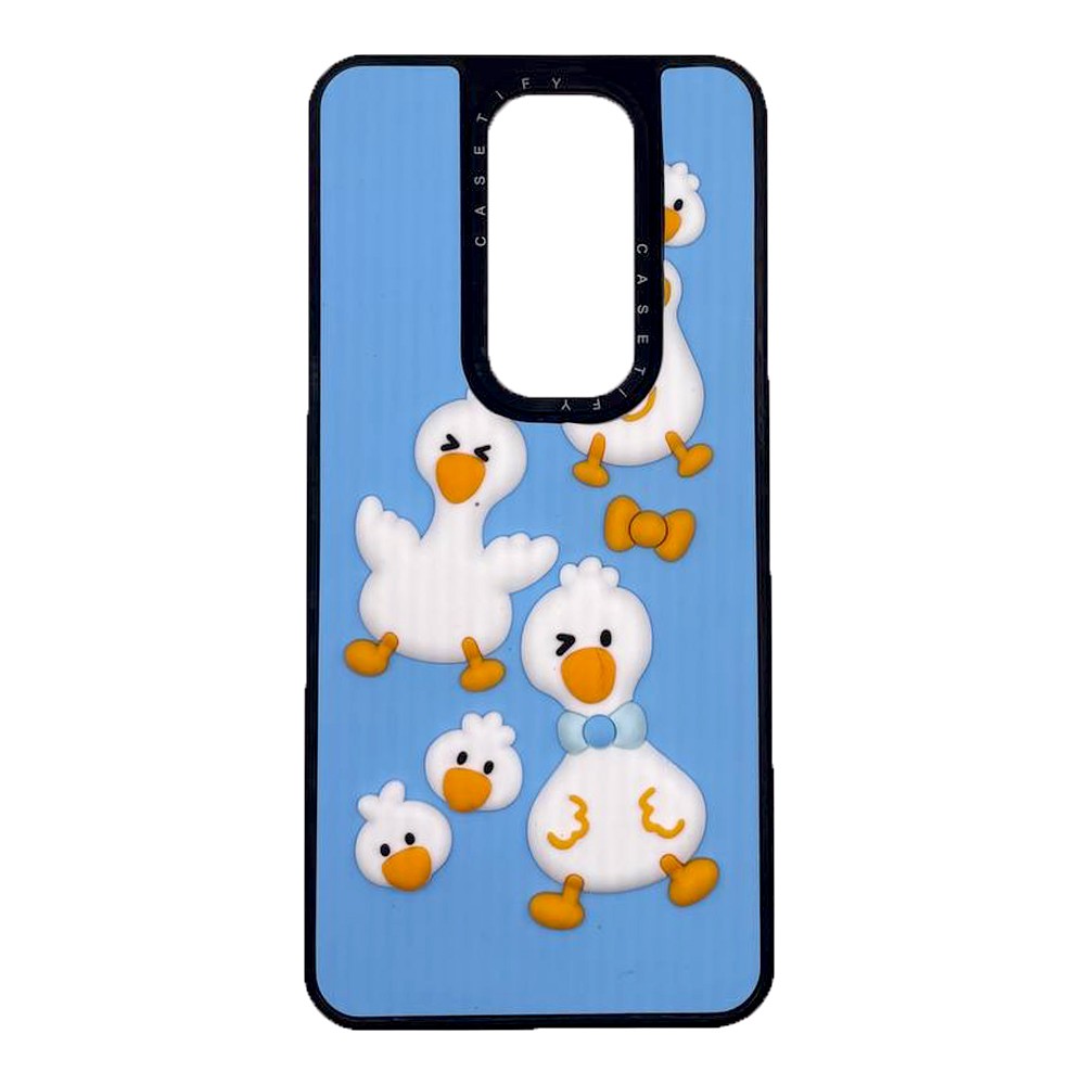 Накладка CaseTify для Xiaomi Redmi Note 8 Pro гуси-0
