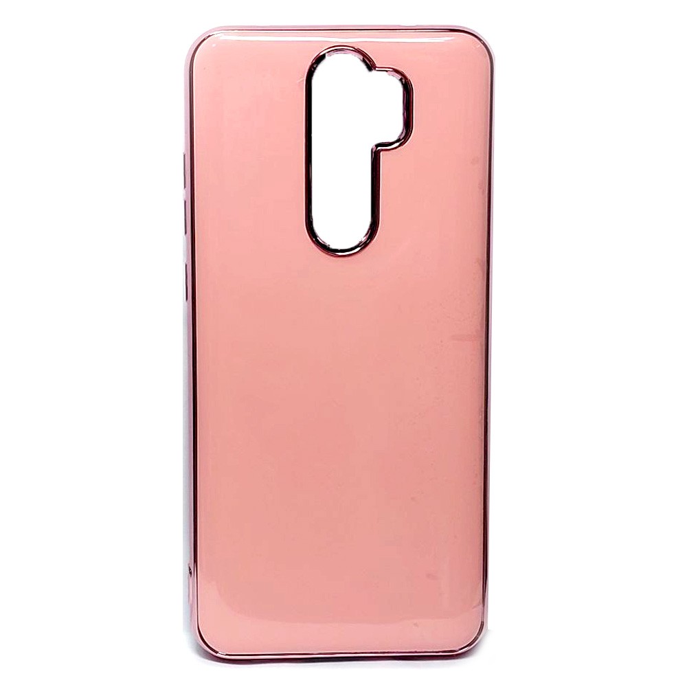 Накладка Brand Case no logo для Xiaomi Note 8 Pro рожева-0