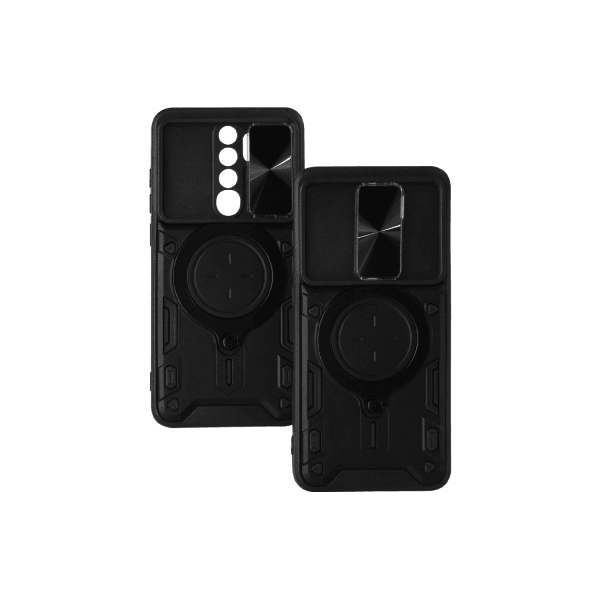 Чохол Protective Stand Case для Xiaomi Note 8 Pro (Black)-0
