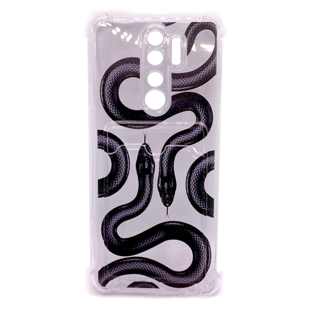 Накладка Space Card Pocket Image для Xiaomi Redmi Note 8 Pro змії-0