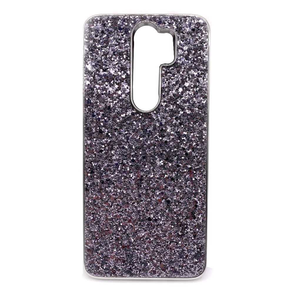 Накладка Sparkle Storm для Xiaomi Note 8 Pro (Темно сріблястий)-0