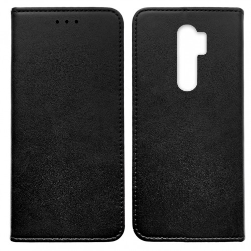 Книжка Black TPU Magnet для Xiaomi Redmi Note 8 Pro Чорна-0