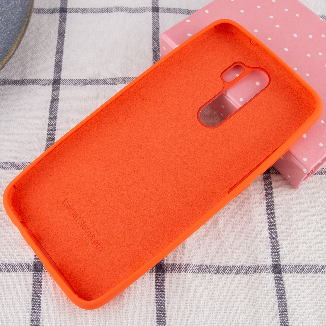 Silicone Cover Full Protective для Xiaomi Redmi Note 8 Pro Orange-2
