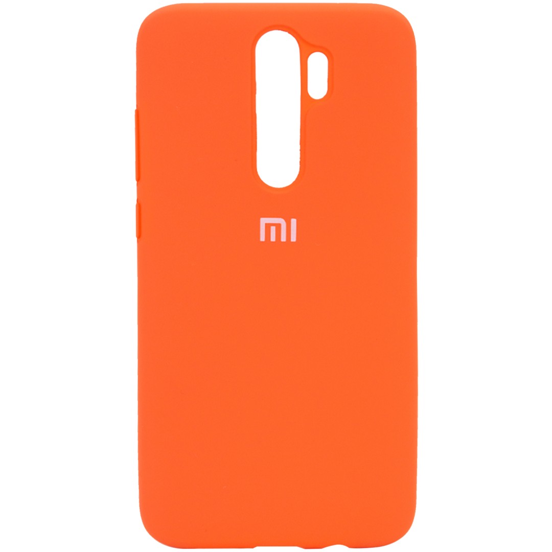 Silicone Cover Full Protective для Xiaomi Redmi Note 8 Pro Orange-0