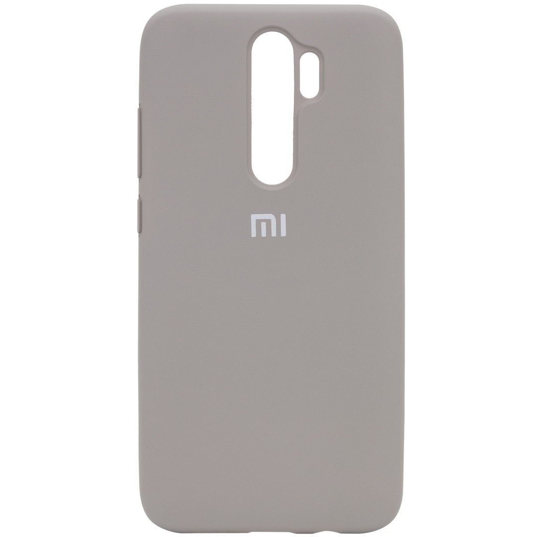 Silicone Cover Full Protective для Xiaomi Redmi Note 8 Pro Gray-0