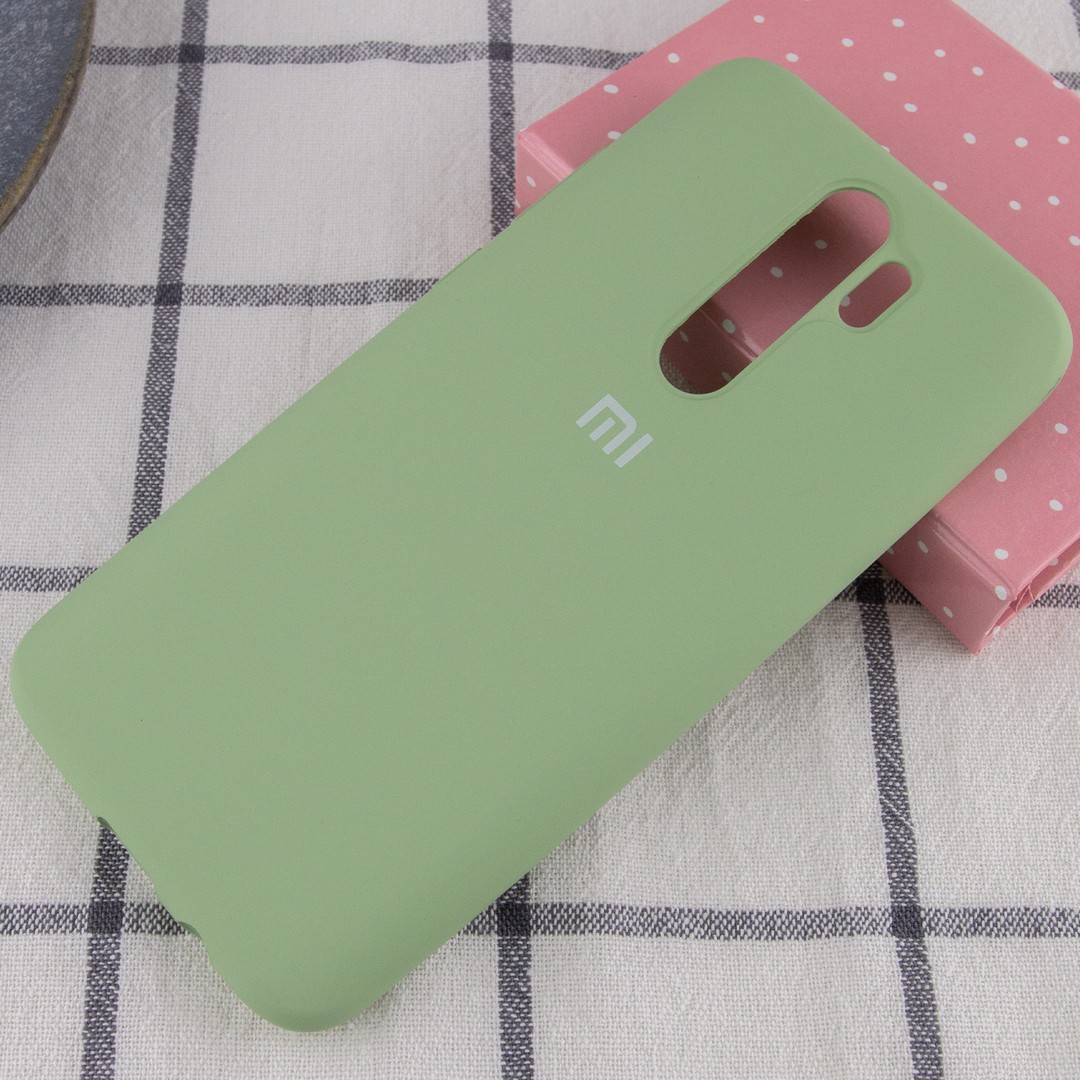 Silicone Cover Full Protective для Xiaomi Redmi Note 8 Pro Mint-1