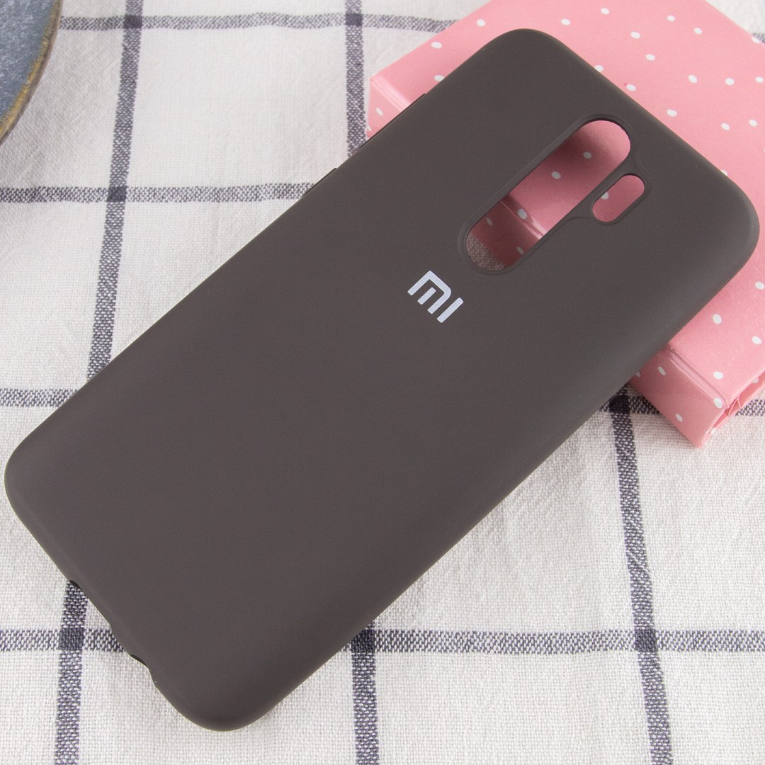 Silicone Cover Full Protective для Xiaomi Redmi Note 8 Pro Olive-1