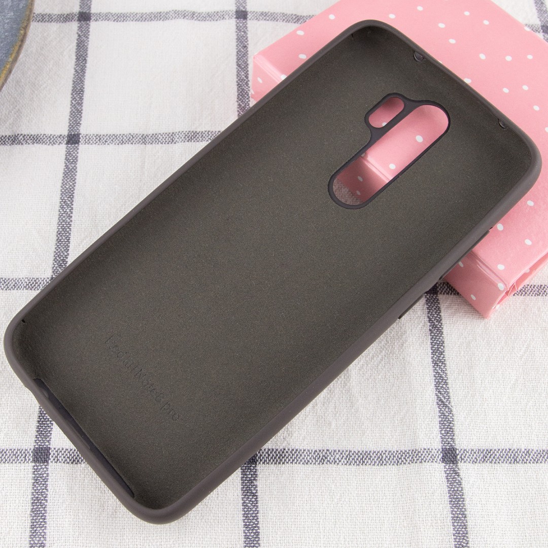 Silicone Cover Full Protective для Xiaomi Redmi Note 8 Pro Olive-2