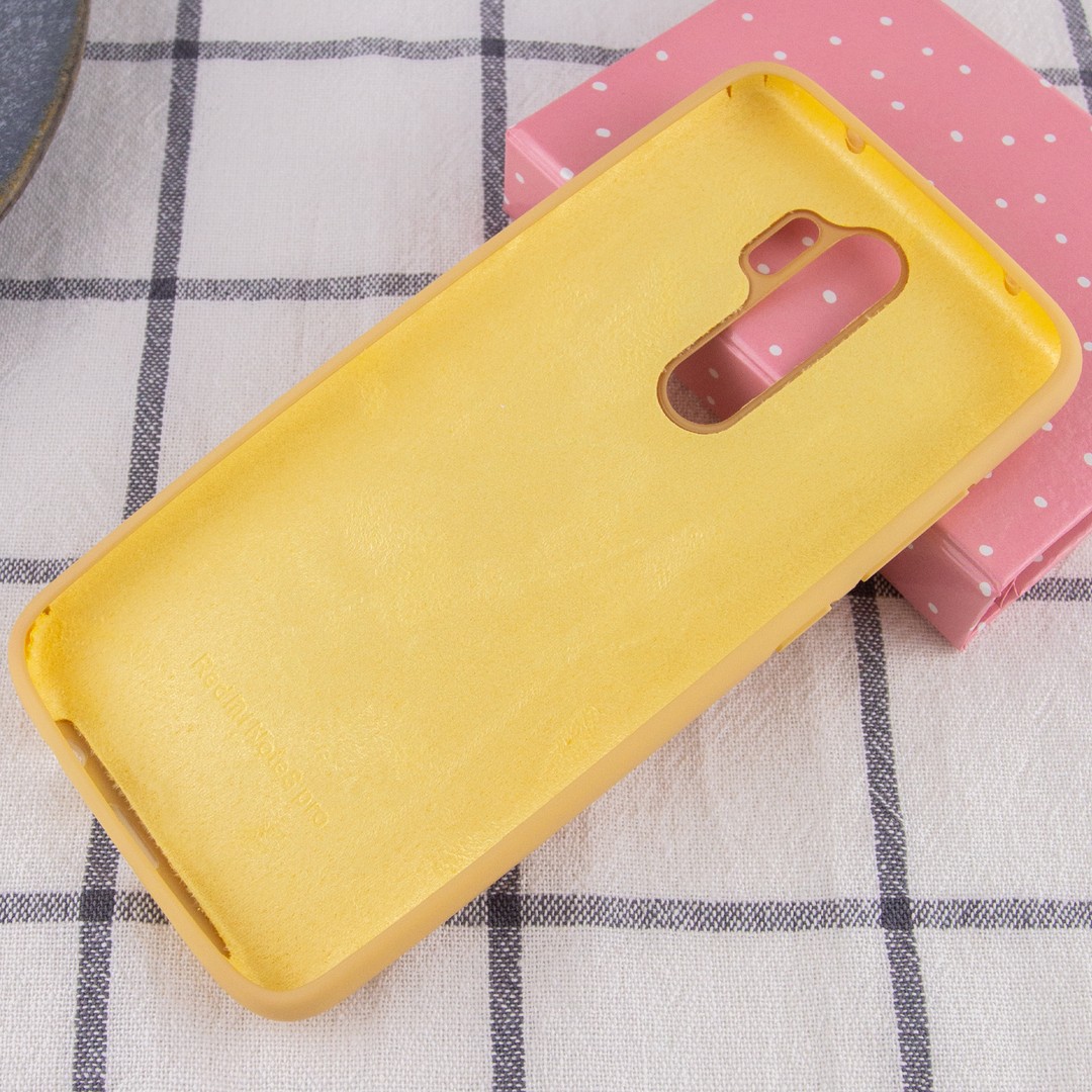 Silicone Cover Full Protective для Xiaomi Redmi Note 8 Pro Gold-2