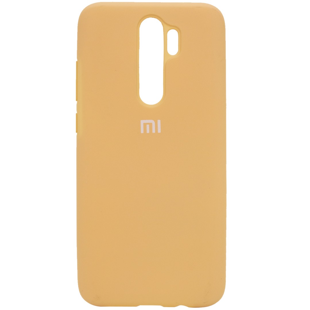 Silicone Cover Full Protective для Xiaomi Redmi Note 8 Pro Gold-0