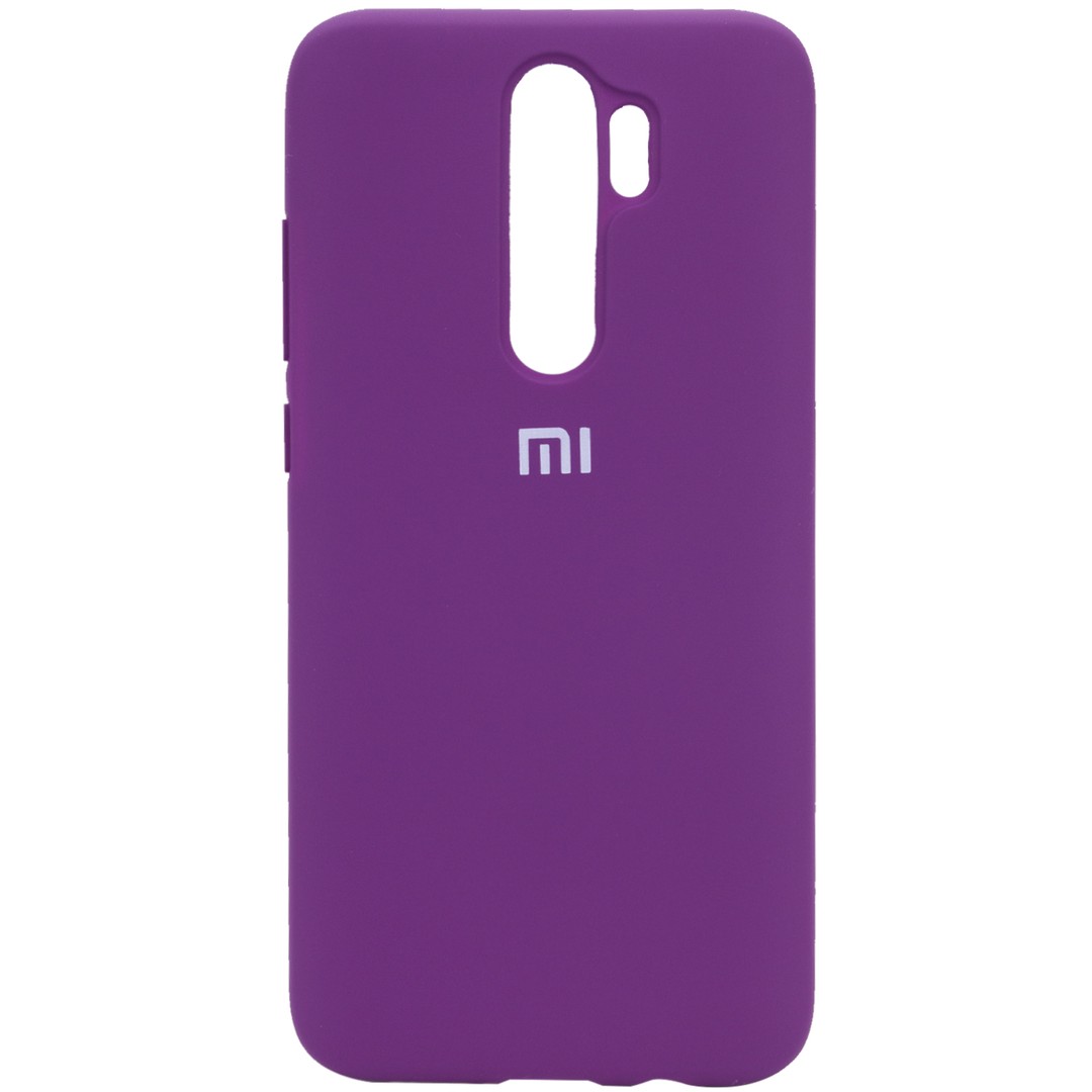 Silicone Cover Full Protective для Xiaomi Redmi Note 8 Pro Grape-0