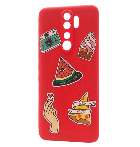 WAVE Fancy для Xiaomi Redmi Note 8 Pro (color style watermelon/red)-0