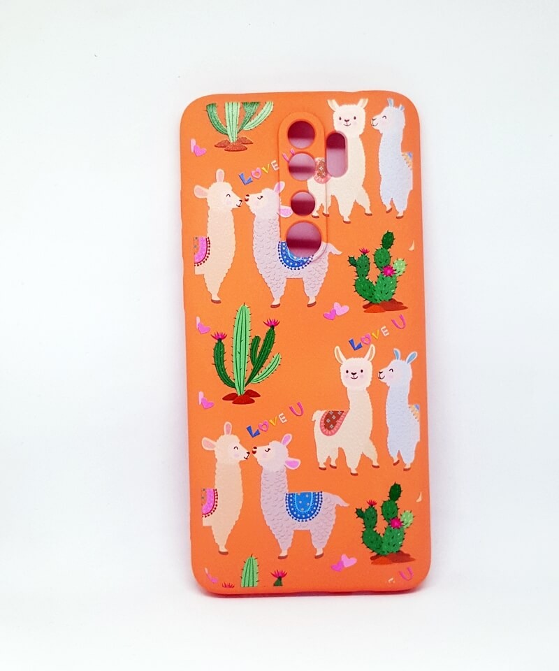 WAVE Fancy для Xiaomi Redmi Note 8 Pro (llamas/peach)-0