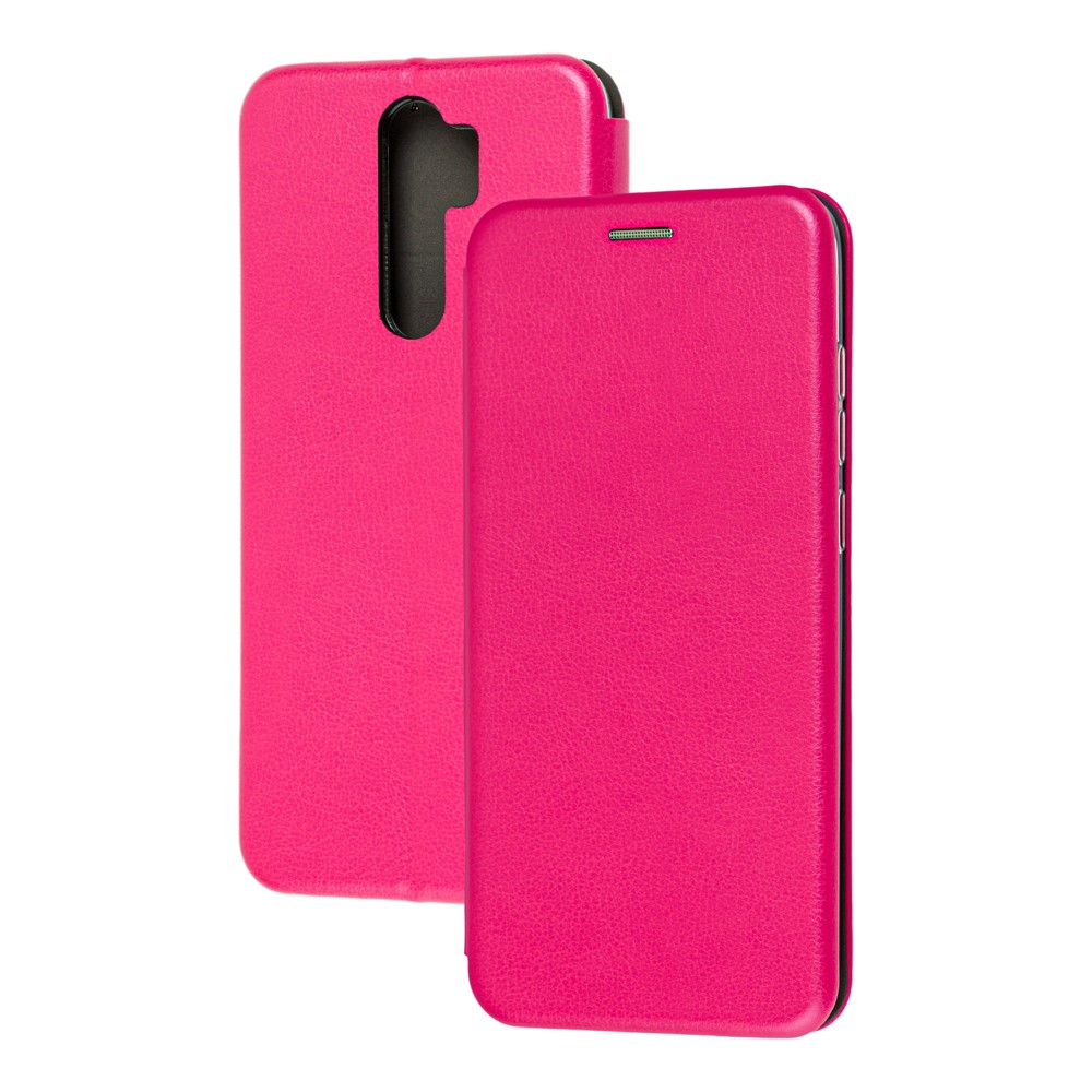 Книжка Premium для Xiaomi Redmi Note 8 Pro Малинова-0