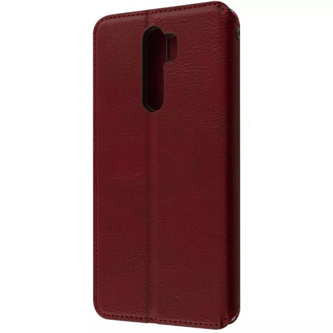 Книжка GETMAN Cubic для Xiaomi Redmi Note 8 Pro червона-1