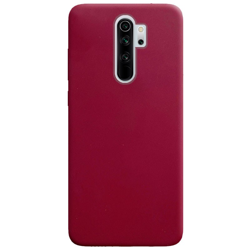 Накладка Candy для Xiaomi Redmi Note 8 Pro бордова-0