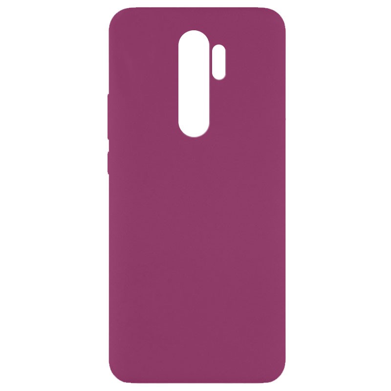 Накладка Fibra для Xiaomi Redmi Note 8 Pro (Marsala)-0