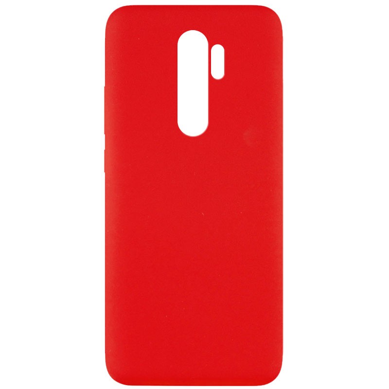 Silicone Cover Full without Logo (A) для Xiaomi Redmi Note 8 Pro (Red)-0
