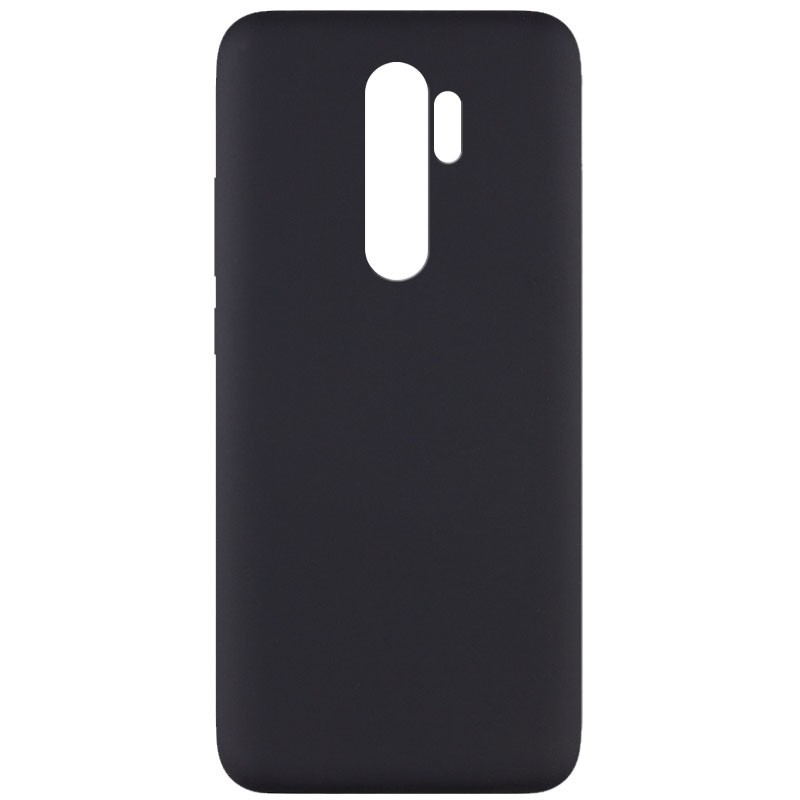 Silicone Cover Full without Logo (A) для Xiaomi Redmi Note 8 Pro (Black)-0
