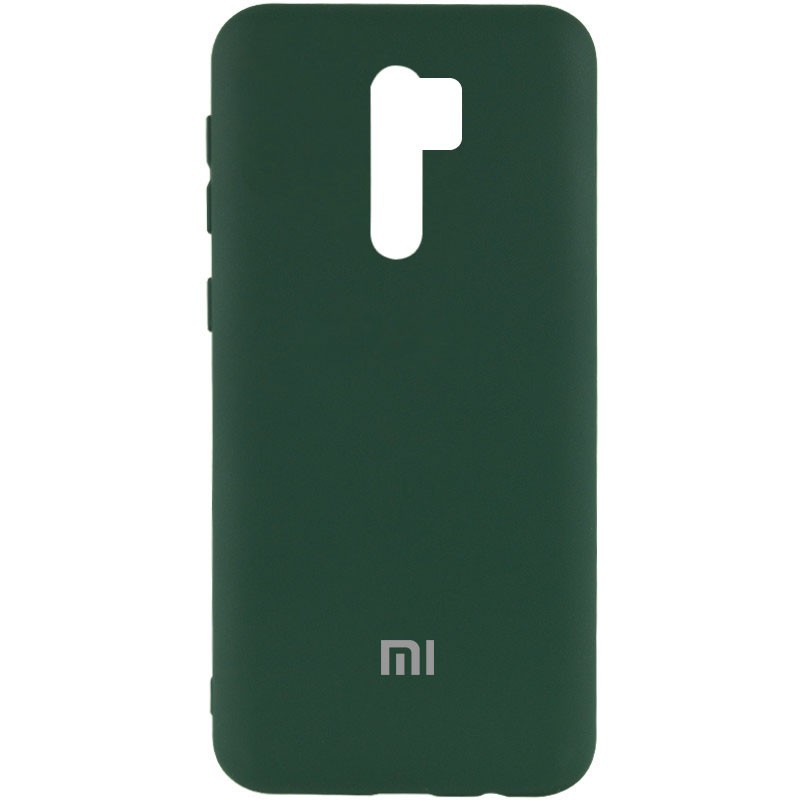 Silicone Cover My Color Full Protective (A) для Xiaomi Redmi Note 8 Pro (Dark Green)-0