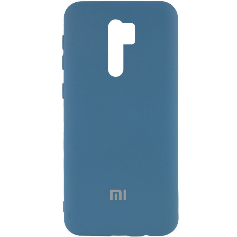 Silicone Cover My Color Full Protective (A) для Xiaomi Redmi Note 8 Pro (Navy Blue)-0