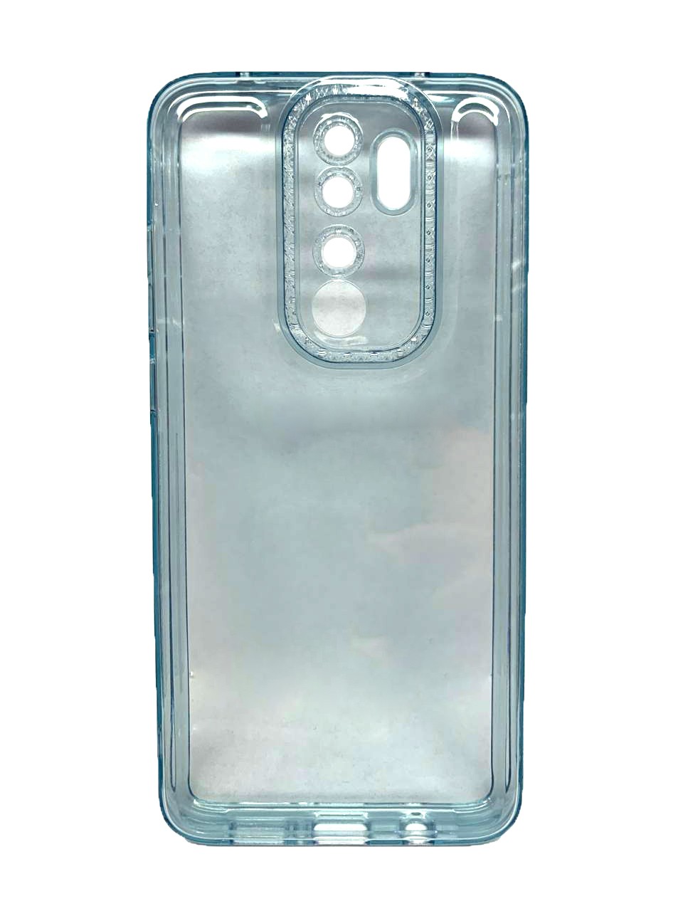 Накладка Starfall Clear для Xiaomi Redmi Note 8 Pro (Блакитна)-0