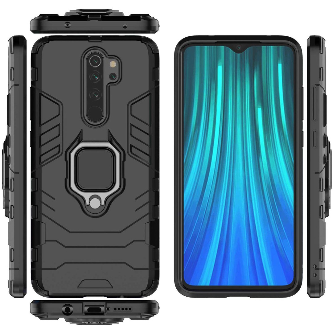 Накладка Armor 2.0 для Xiaomi Redmi Note 8 Pro чорний-0