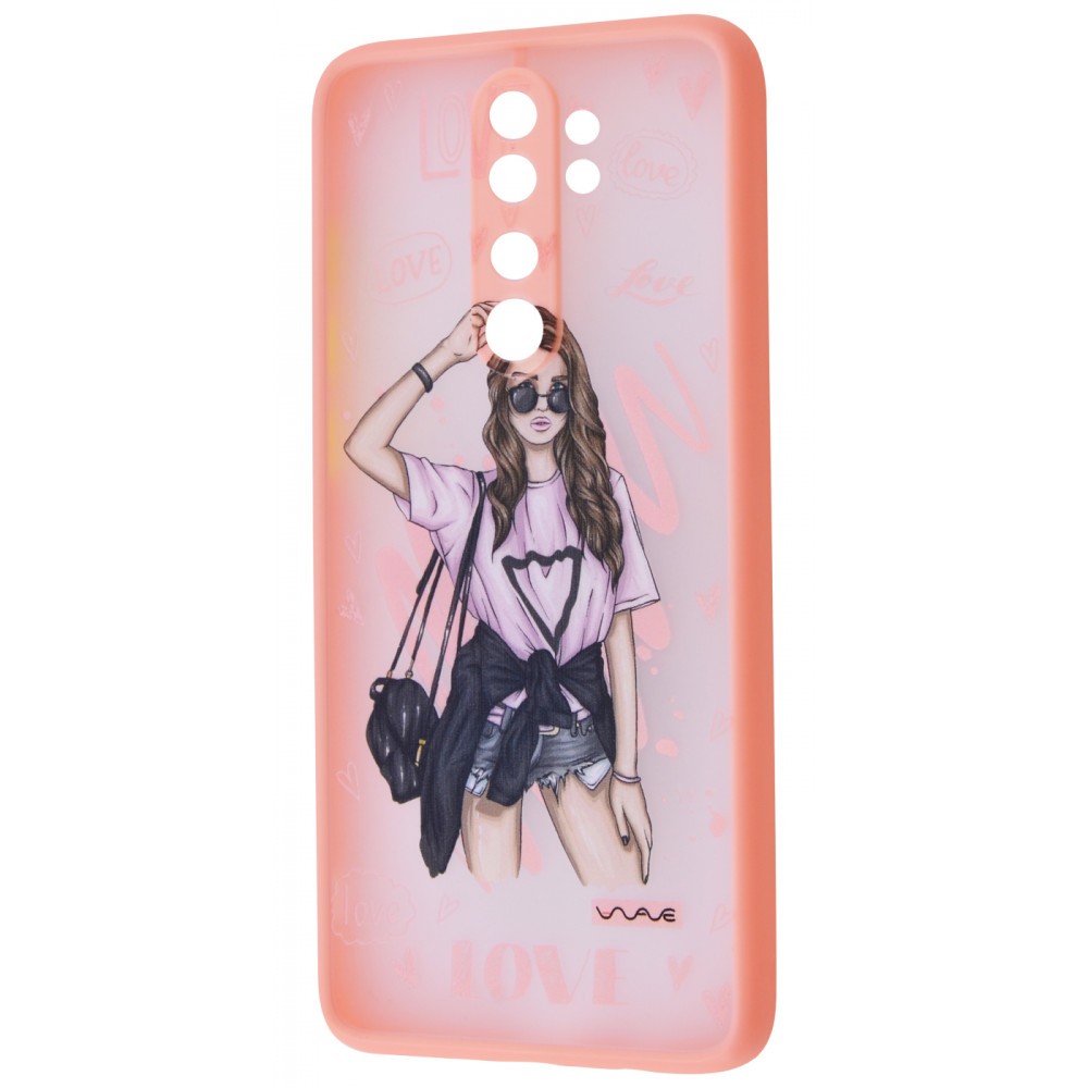 WAVE Cartoon Case Xiaomi Redmi Note 8 Pro (Mood love)-0