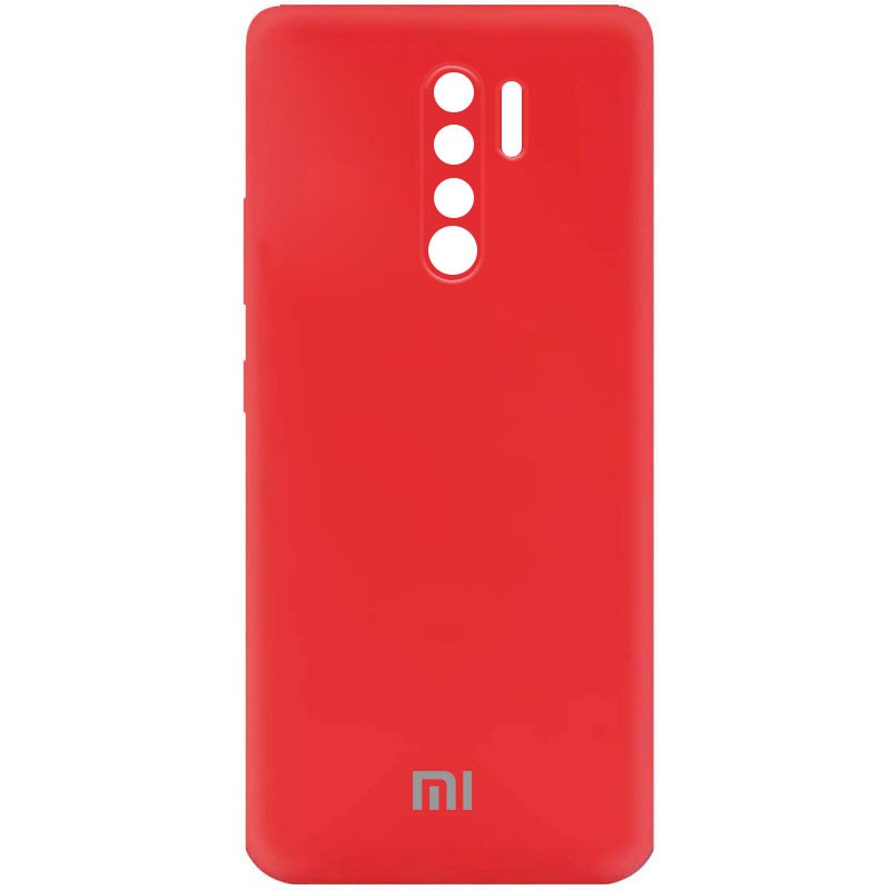 Silicone Cover My Color Full Camera (A) для Xiaomi Redmi Note 8 Pro (Red)-0