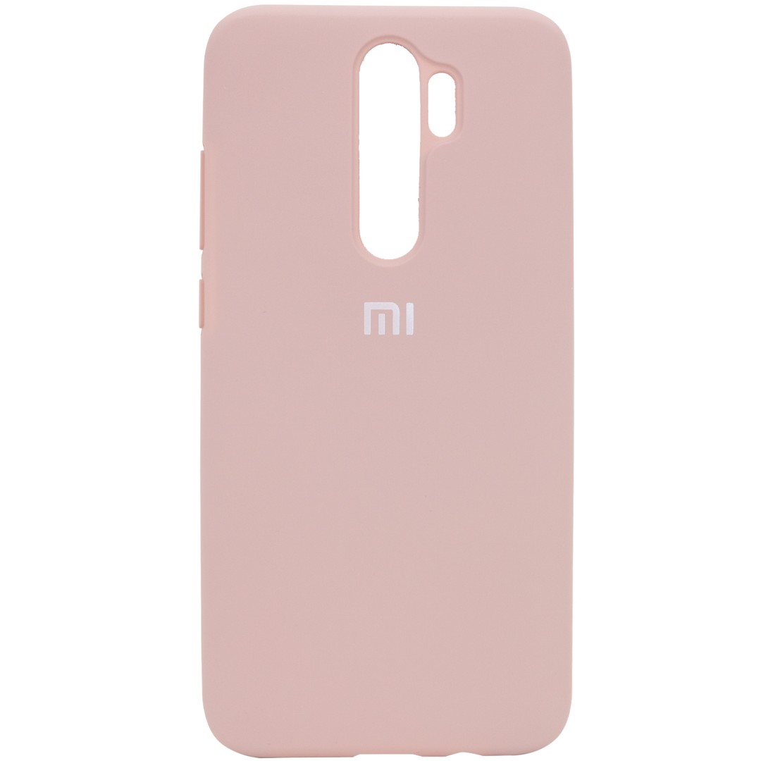 Silicone Cover Full Protective (AA) для Xiaomi Redmi Note 8 Pro (Pink Sand)-0