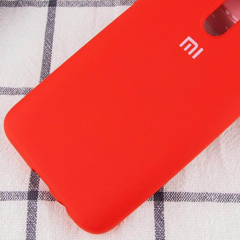 Silicone Cover Full Protective (AA) для Xiaomi Redmi Note 8 Pro (Red)-1