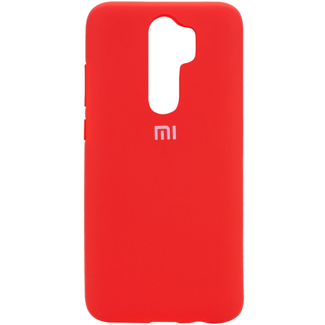 Silicone Cover Full Protective (AA) для Xiaomi Redmi Note 8 Pro (Red)-0