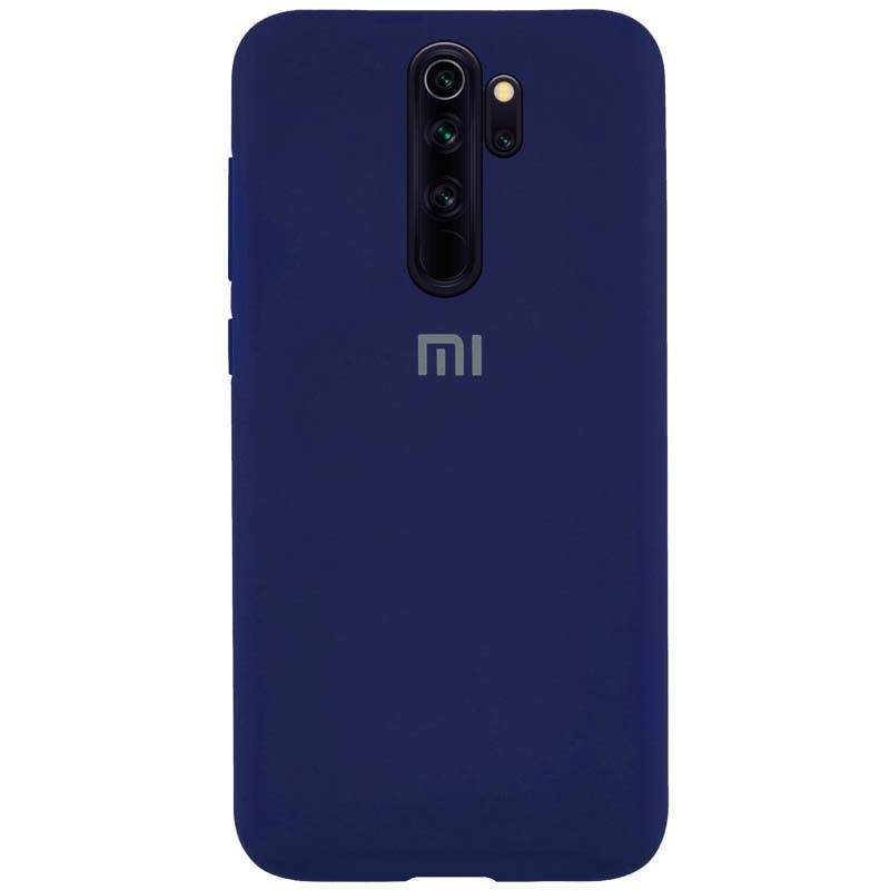 Silicone Cover Full Protective (AA) для Xiaomi Redmi Note 8 Pro  (Midnight Blue)-0