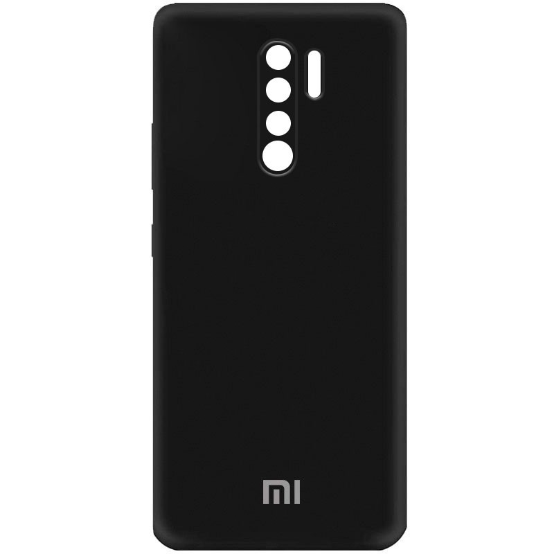 Silicone Cover My Color Full Camera (A) для Xiaomi Redmi Note 8 Pro (Black)-0