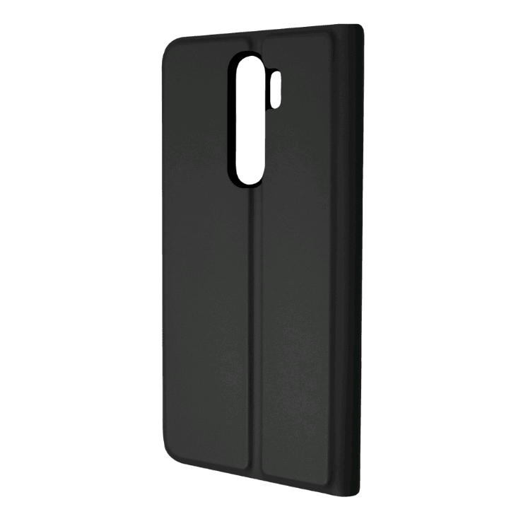 Книжка Shell Case для Xiaomi Note 8 Pro Чорна-1