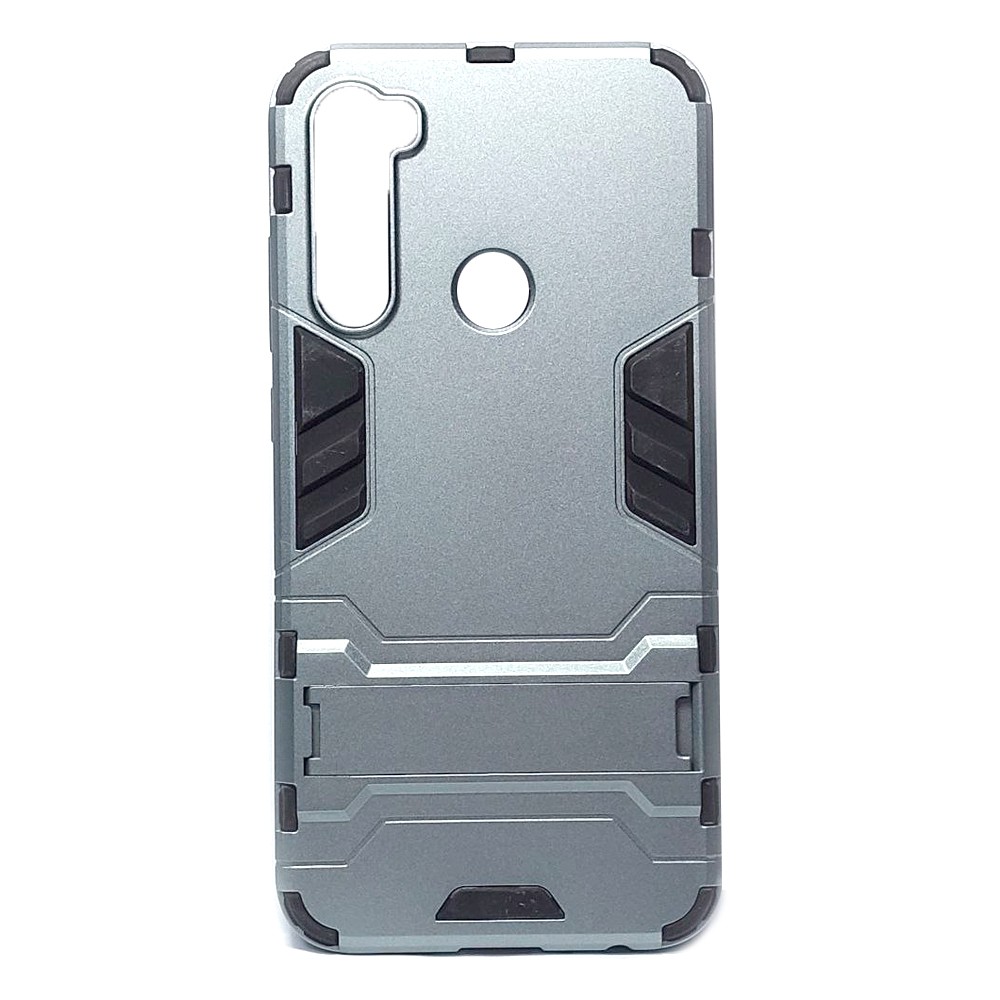 Накладка Hard Defence для Xiaomi Redmi Note 8/Note 8 2021 сіра-0