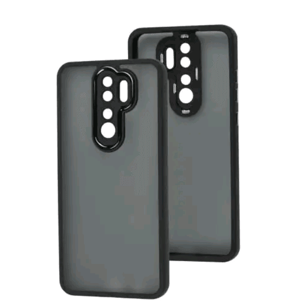 Накладка Luxury Metal Lens для Xiaomi Note 8 Pro (Чорний)-0