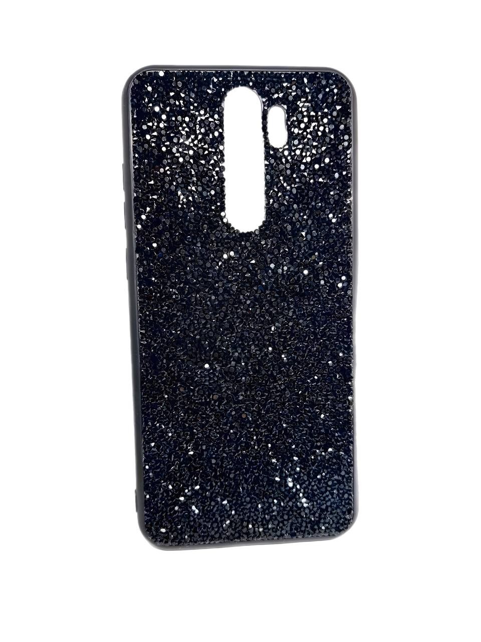 Накладка Grainy Diamonds для Xiaomi Note 8 Pro чорна-0