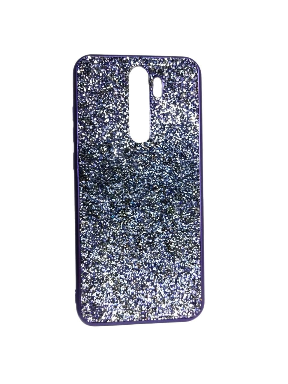 Накладка Grainy Diamonds для Xiaomi Note 8 Pro фіолетова-0