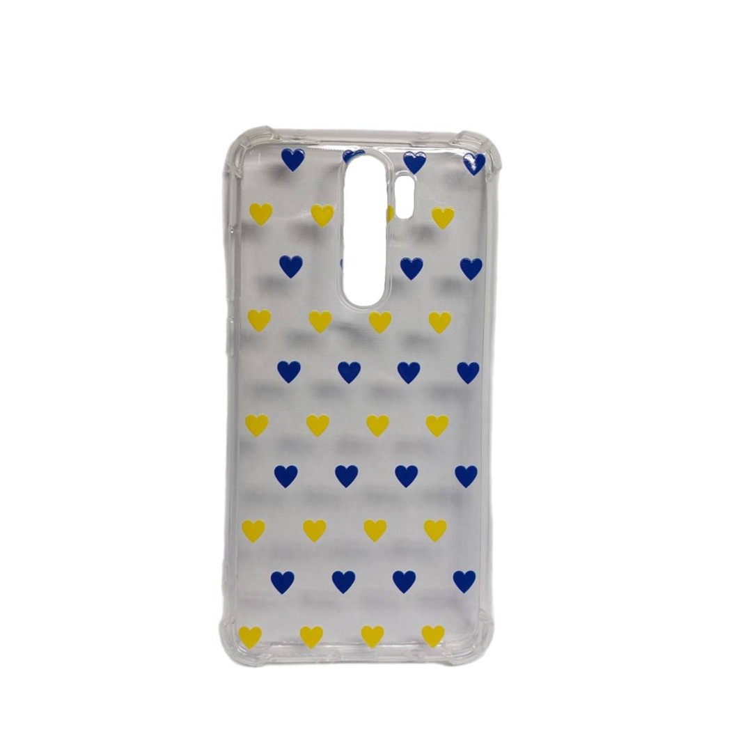 Накладка  WAVE Patriot Clear Case для Xiaomi Note 8 Pro (ua hearts)-0