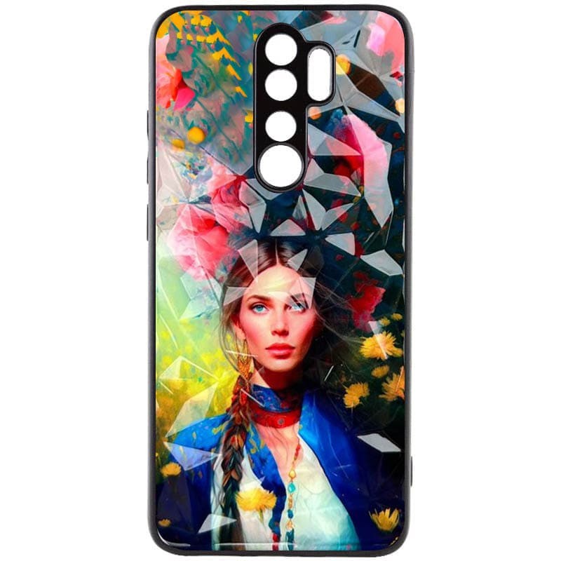 Накладка Ladies для Xiaomi Note 8 Pro Квітуча Україна-0
