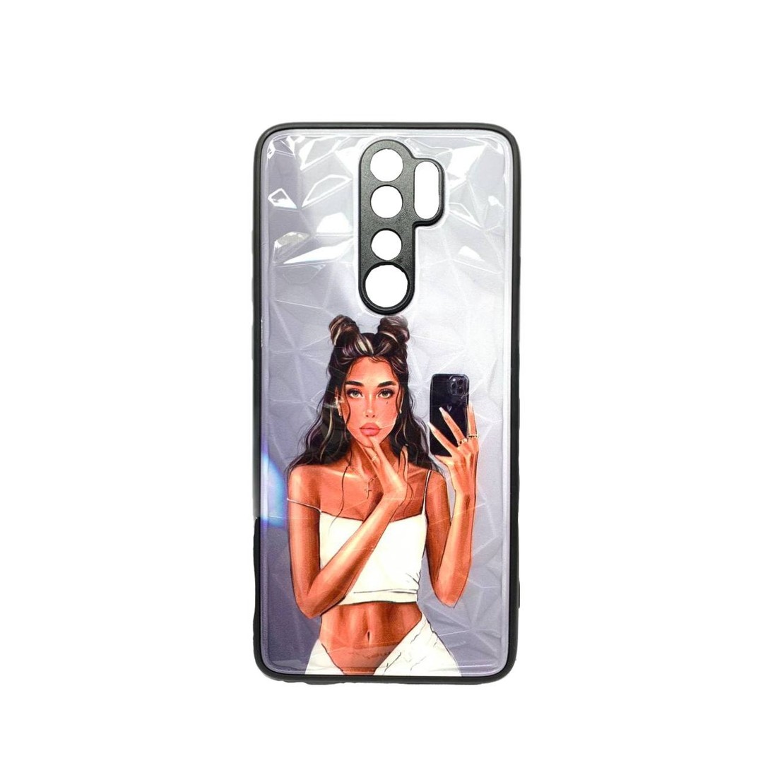 Накладка Ladies Camera для Xiaomi Note 8 Pro Black in white-0
