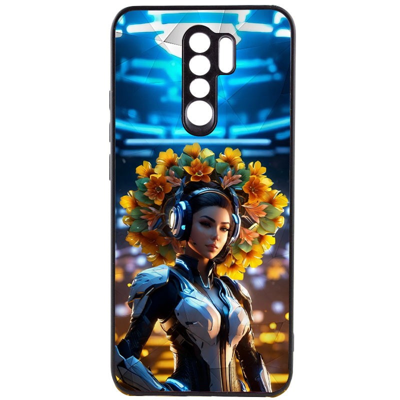 Накладка Ladies для Xiaomi Redmi Note 8 Pro (Cyberpunk)-0