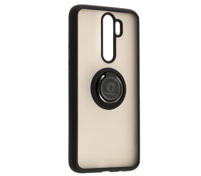 Накладка Totu Gingle Ring для Xiaomi Redmi Note 8 Pro чорна-0