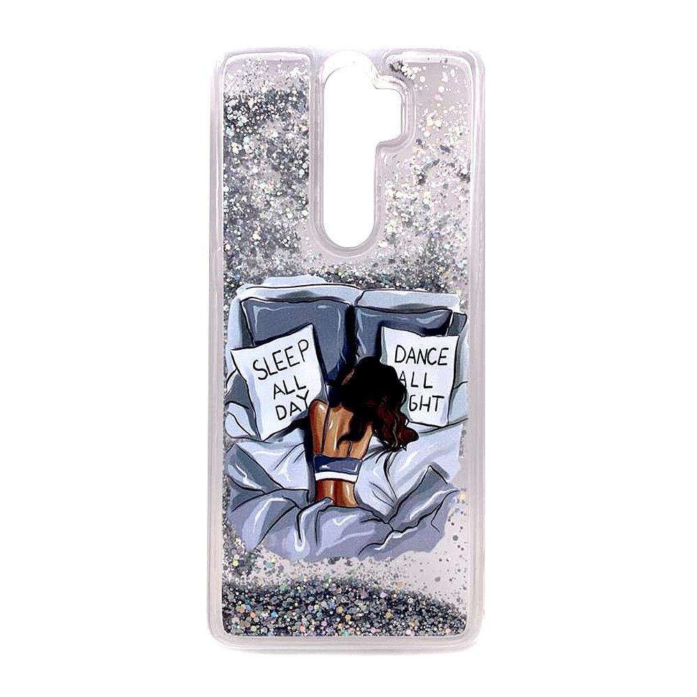 Накладка Fluid Painted для Xiaomi Redmi Note 8 Pro "Sleep"-0